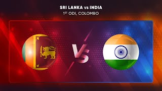 LIVE : INDIA vs SRI LANKA 1st ODI | DIGITAL AUDIO COMMENTARY I 2021